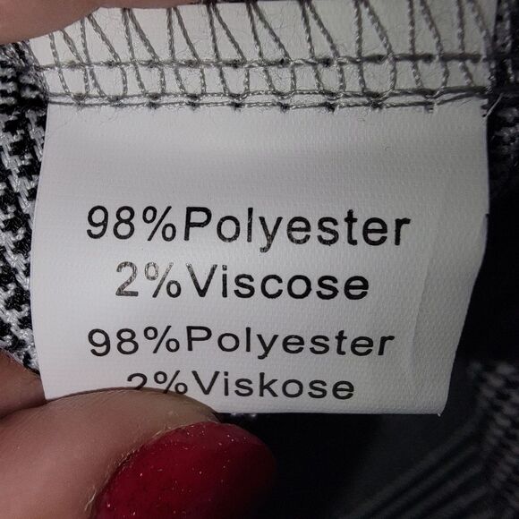 Grace Karin Plaid Ruffle Front Pencil Skirt size XL - Picture 7 of 7